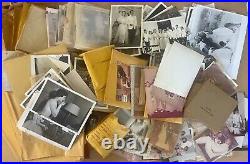 17 lbs VTG Lot PHOTOS Portrait Pictures Bride Groom 100+ WEDDINGS 1950 1990