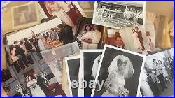 17 lbs VTG Lot PHOTOS Portrait Pictures Bride Groom 100+ WEDDINGS 1950 1990