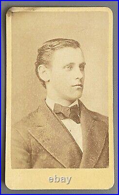 1883 Harvard Crimson Football Captain Randolph Morgan Appleton Cdv