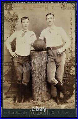 1890s Early Basketball Players Possible Rare Sports History Photo Antique 1800s