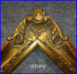 18x24 Ornate Vintage Antique Hand Carved Gold Kinkade Picture Frame 4 1178G