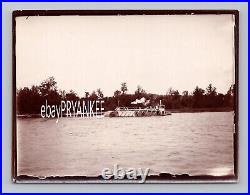 1904 Antique ST LOUIS MISSOURI Unpublished Photo / UNIDENTIFIED RIVER STEAMBOAT