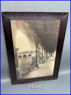 1907 Photograph Pillsbury Pictures Albumen Silver Print Columns Framed 16 X 24