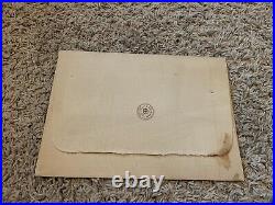 1908 Baby Photograph Black & White In Envelope With Notes, L. Grubman New York