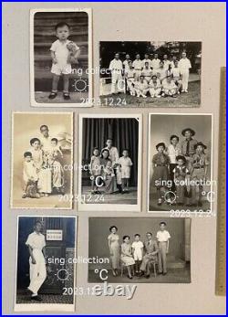 1920's 50's Malaya doctor's photo x7 scouts family toy Penang Free School gym