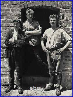 1929 Vintage AUGUST SANDER Farmhands Workers Men Germany Photo Gravure Art 12x16
