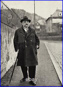 1930 Vintage AUGUST SANDER German Town Merchant Kaufmann Photo Gravure Art 11x14