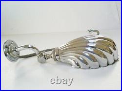1930s LOVELY VINTAGE ART DECO CHROME SHELL SHAPE ADJUSTABLE PICTURE/WALL LIGHT