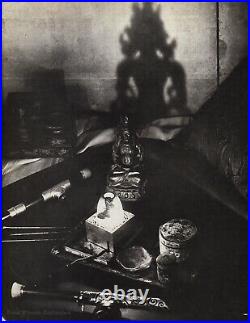 1931/76 Vintage BRASSAI Paris Opium Den Drug Smoking Pipes Pins Statue Photo Art
