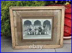 1932-33 Antique Indian Intermediate Commerce Man Photograph Print Wall Framed