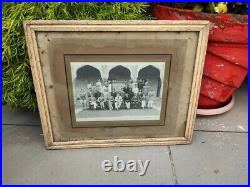 1932-33 Antique Indian Intermediate Commerce Man Photograph Print Wall Framed