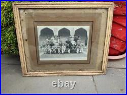 1932-33 Antique Indian Intermediate Commerce Man Photograph Print Wall Framed