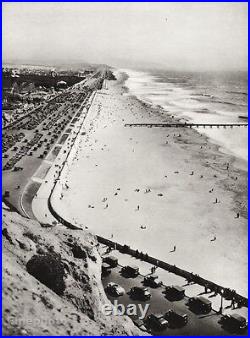 1934 Vintage 11x14 CALIFORNIA San Francisco Pacific Ocean Landscape Photo Art