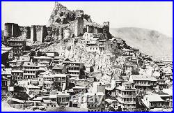 1934 Vintage GEORGIA Tbilisi Fortress Ruins Architecture Cityscape Photo Gravure