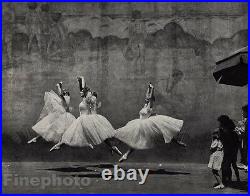 1938/72 Vintage ANDRE KERTESZ New York City Ballet Dancers Ballerina Photo 11x14