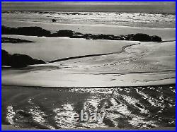 1938/72 Vintage ANSEL ADAMS Refugio Beach California Landscape Photo Art 11X14