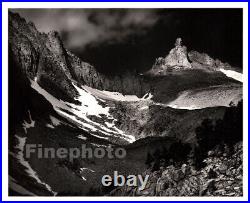 1949 ANSEL ADAMS Vintage Milestone Mountain California Landscape Photo Engraving