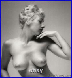 1950 Original ANDRE DE DIENES Female Nude Body Vintage Silver Gelatin Photograph