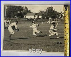 1950s Vintage Baseball Game Photograph Antique Photo PL HTS, size 7 x 5