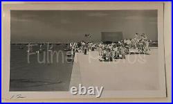 1953 SAILBOAT REGATTA Press PHOTOS & NEGATIVES Vintage Antique OOAK w COA 1950s