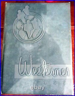 1955 The Westerner Yearbook PHIL EVERLY Year Book As Sophmore of EVERLY BR