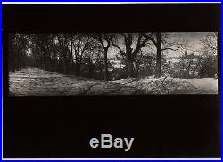 1956/80 Original Josef Sudek Silver Gelatin Photo Winter Snow Panorama Landscape