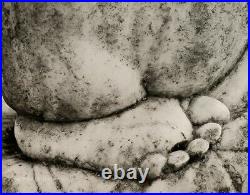 1960/72 Vintage ANSEL ADAMS Gravestone Statue Foot Toe Sculpture Photo Art 11X14