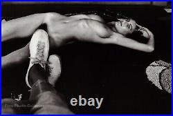 1980s Vintage HELMUT NEWTON Female Nude ARIELLE In My Apartment Photo Art 11X14