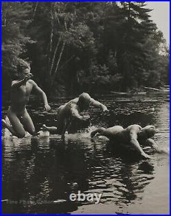 1989 Vintage BRUCE WEBER 3 Male Nude DAMON JASON CHRISTIAN Lake Photo Art 11X14