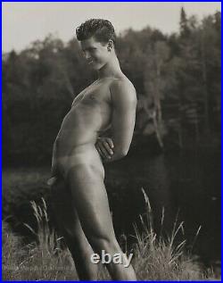 1989 Vintage BRUCE WEBER Young Nude Male Model ROB Canoe Lake Photo Gravure Art