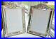 2-Vintage-Sterling-Silver-Picture-Frames-Ornate-Repousse-England-Floral-Easel-01-xu