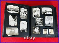 345 Lot 1920s 1930s Photo Album Glamor Racetrack Parade State Fair Farm Dog MN