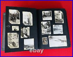 345 Lot 1920s 1930s Photo Album Glamor Racetrack Parade State Fair Farm Dog MN