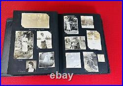 345 Lot 1920s 1930s Photo Album Glamor Racetrack Parade State Fair Farm Dog MN