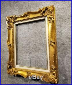 4 Gold VINTAGE ANTIQUE FINE HAND-CARVED PICTURE FRAME Frames4art 1178GL 16x20
