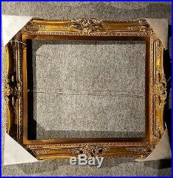 4 Gold VINTAGE ANTIQUE FINE HAND-CARVED PICTURE FRAME Frames4art 1410G 20x24
