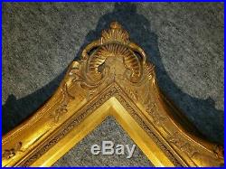 4 Gold VINTAGE ANTIQUE FINE HAND-CARVED PICTURE FRAME Frames4art 1803G 16x20