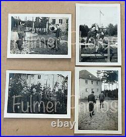 4x World War 2 WW2 WWII Original Photos GERMANY 1945 VTG OOAK Navy USN Authentic