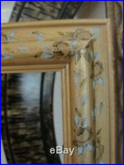 5 VINTAGE Large Picture Frames Shabby Mantel Decor Wedding Art Artist Ornate