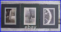 7 Antique 1903 / Early Motor Car Photographs of H. Eyres Anti Skidding Appliance