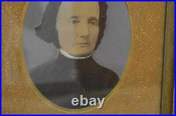 ANTIQUE TINTYPE COLORIZED PHOTO 1850`s MAN TENNESSEE 8 x 6 Photo