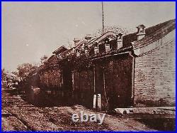 ANTIQUE VINTAGE CHINA CHINESE TURN 19th CENTURY FOOCHOW ROAD SHANGHAI RARE PHOTO