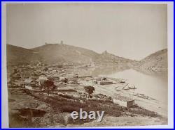 Albumen Photograph Balaklava Crimea Ukraine 1870s