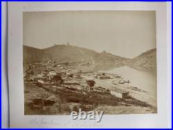Albumen Photograph Balaklava Crimea Ukraine 1870s