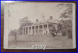 Alexander Gardner Mt Vernon Photograph Antique Original American Historical 19C