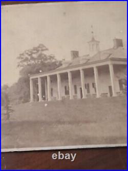 Alexander Gardner Mt Vernon Photograph Antique Original American Historical 19C