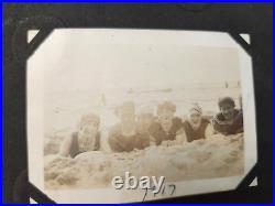 Amazing Antique c. 1900s Family Photo Album, Great Shots of Early Fashion