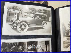 Amazing Antique c. 1900s Family Photo Album, Great Shots of Early Fashion