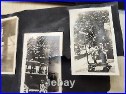 Amazing Antique c. 1900s Family Photo Album, Great Shots of Early Fashion