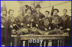 Antique 1890s Cadaver Dissection Photograph Baltimore College of Dental Surgery